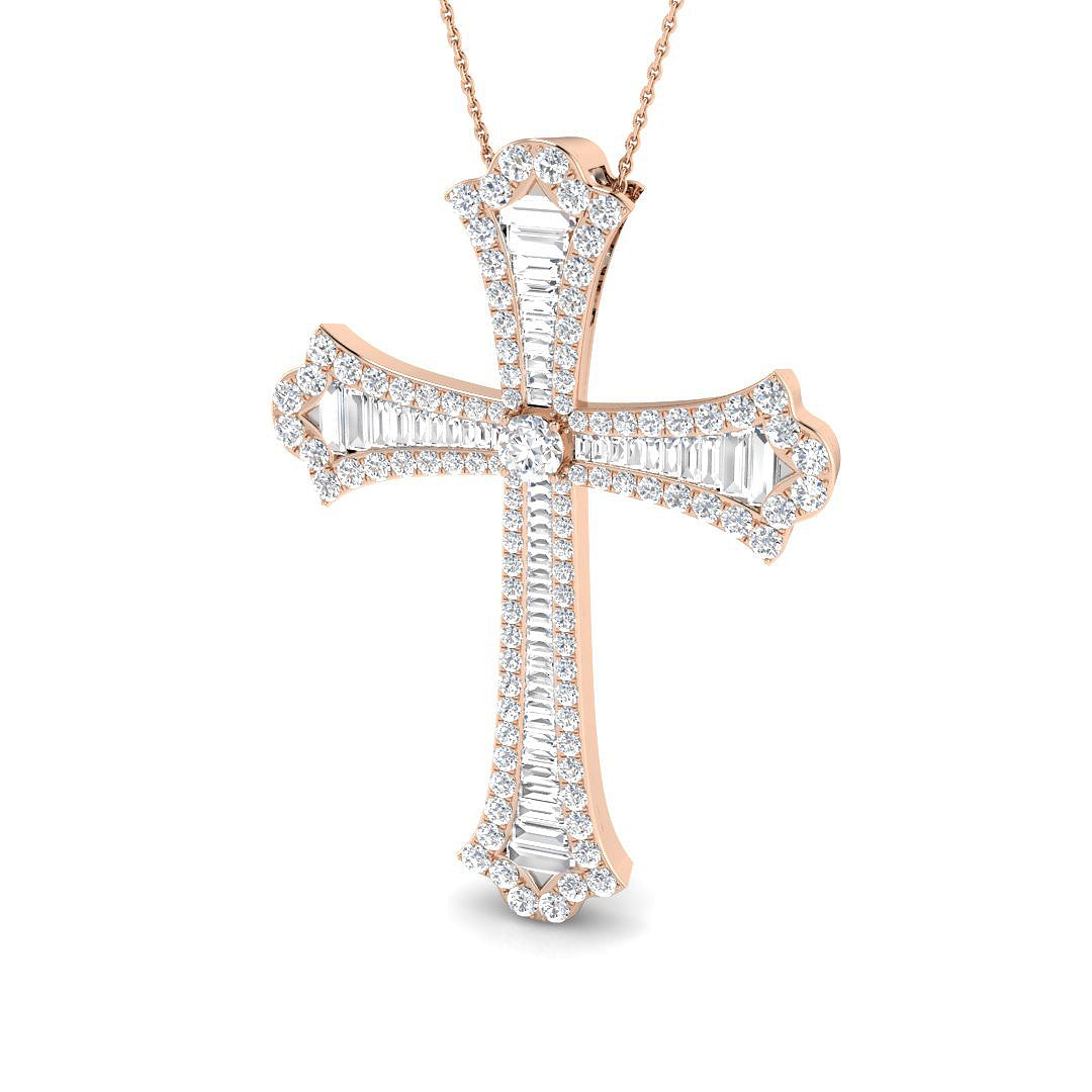 SP5033 — Cross - 9k Rose Gold
