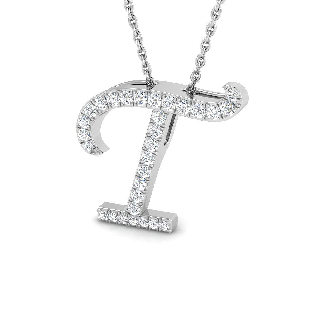 SP5034-T — Pendant - 9k White Gold