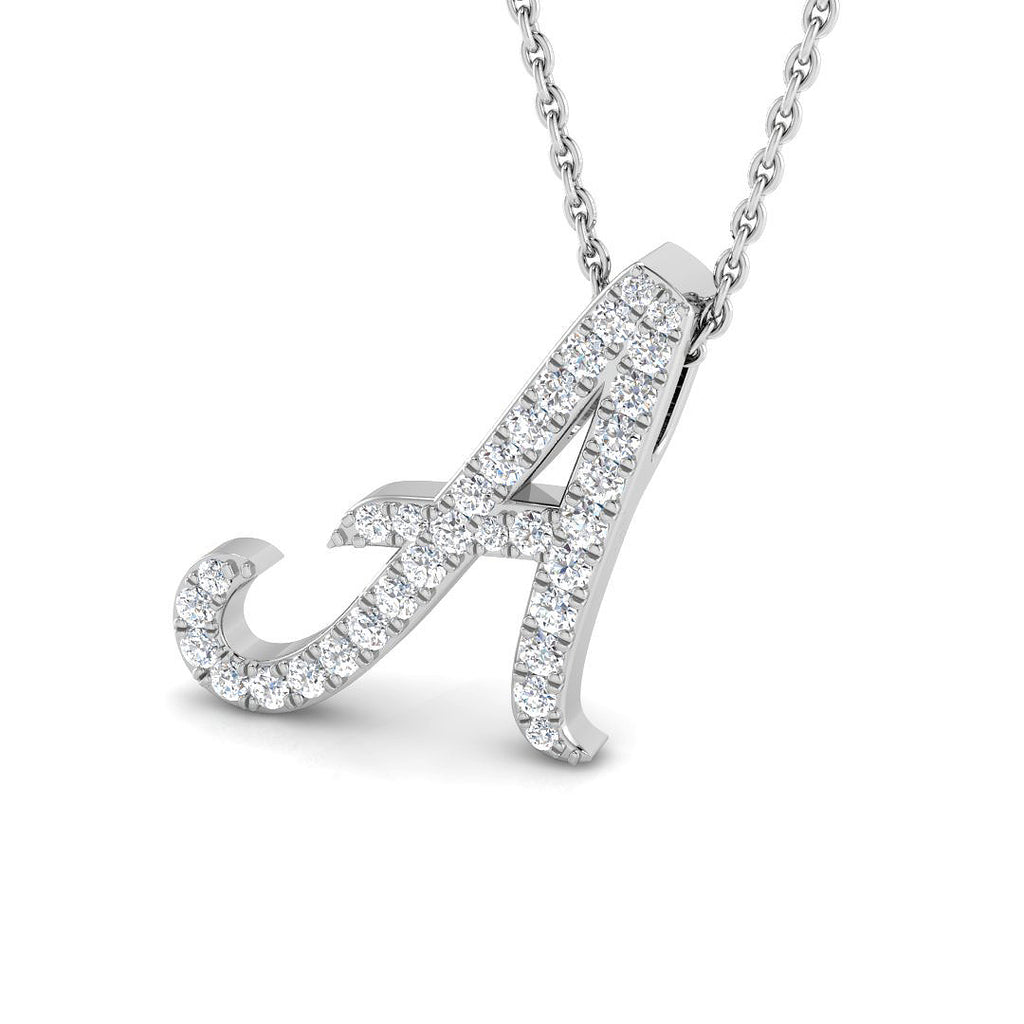 SP5034-A — Pendant - 9k White Gold