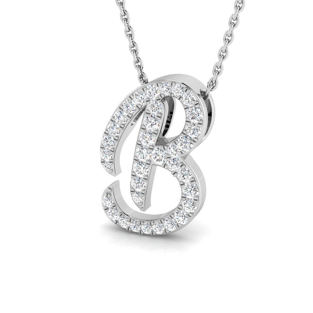 SP5034-B — Pendant - 9k White Gold