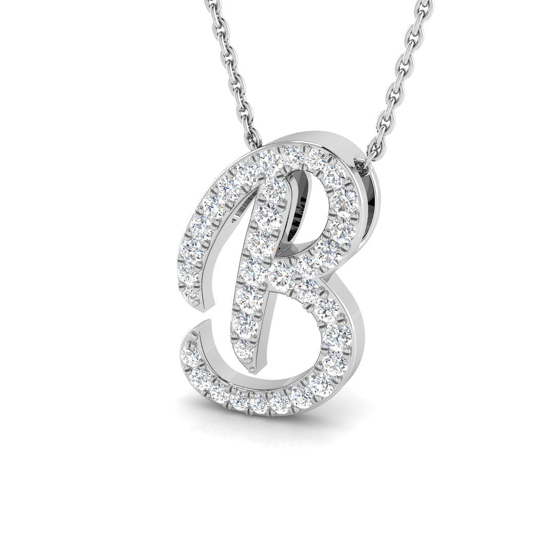 SP5034-B — Pendant - 9k White Gold