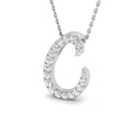 SP5034-C — Pendant - 9 KT White Gold