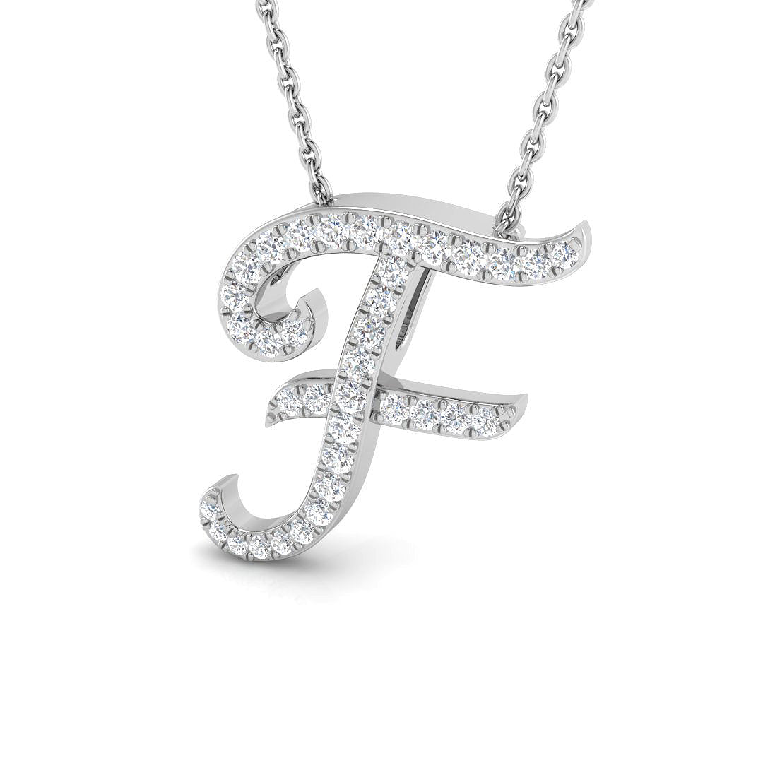 SP5034-F — Pendant - 9k White Gold