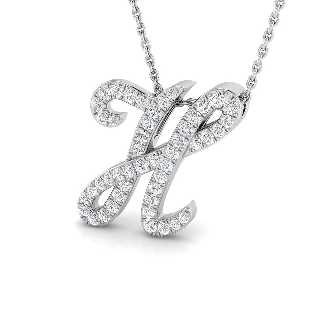 SP5034-H — Pendant - 9 KT White Gold