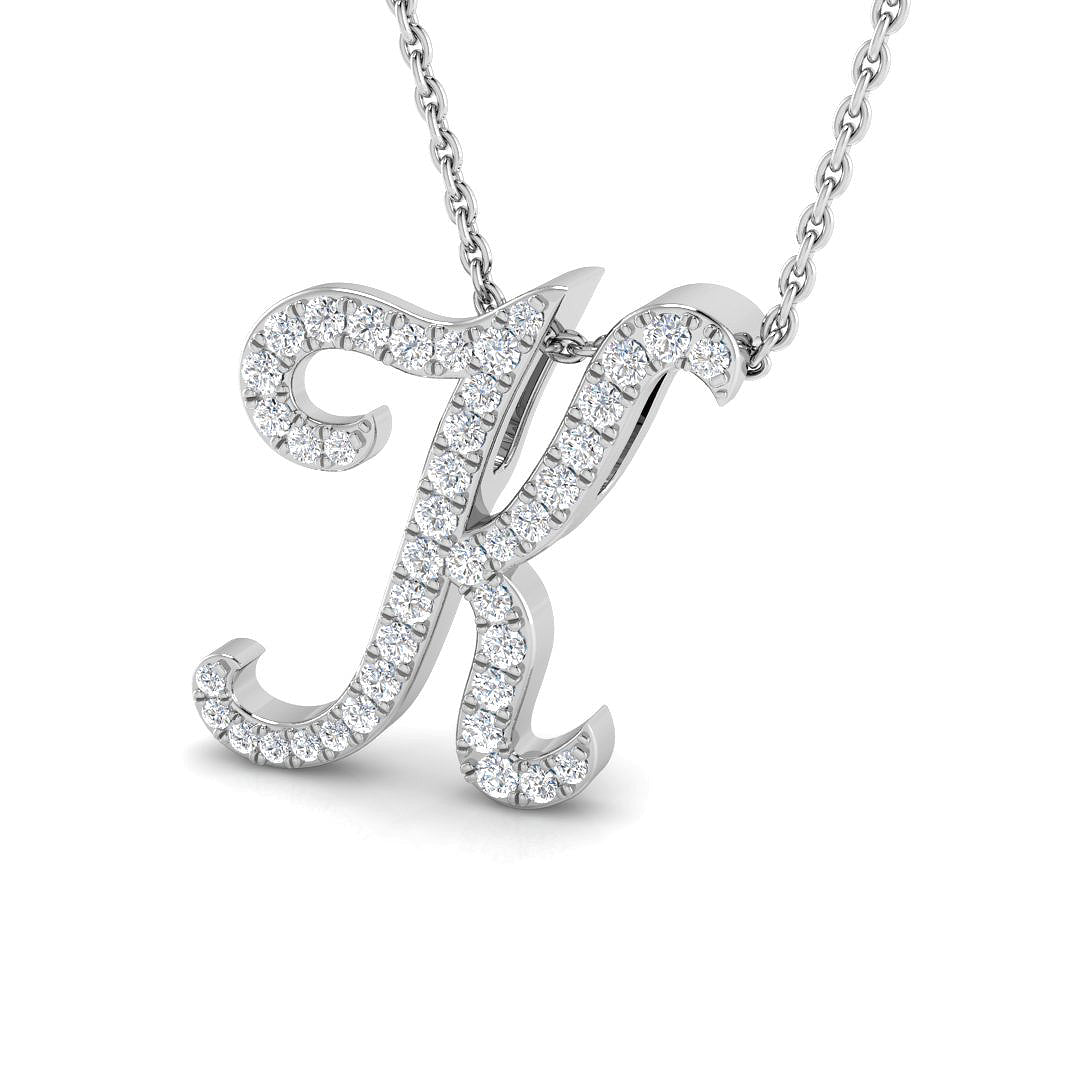 SP5034-K — Pendant - 9k White Gold