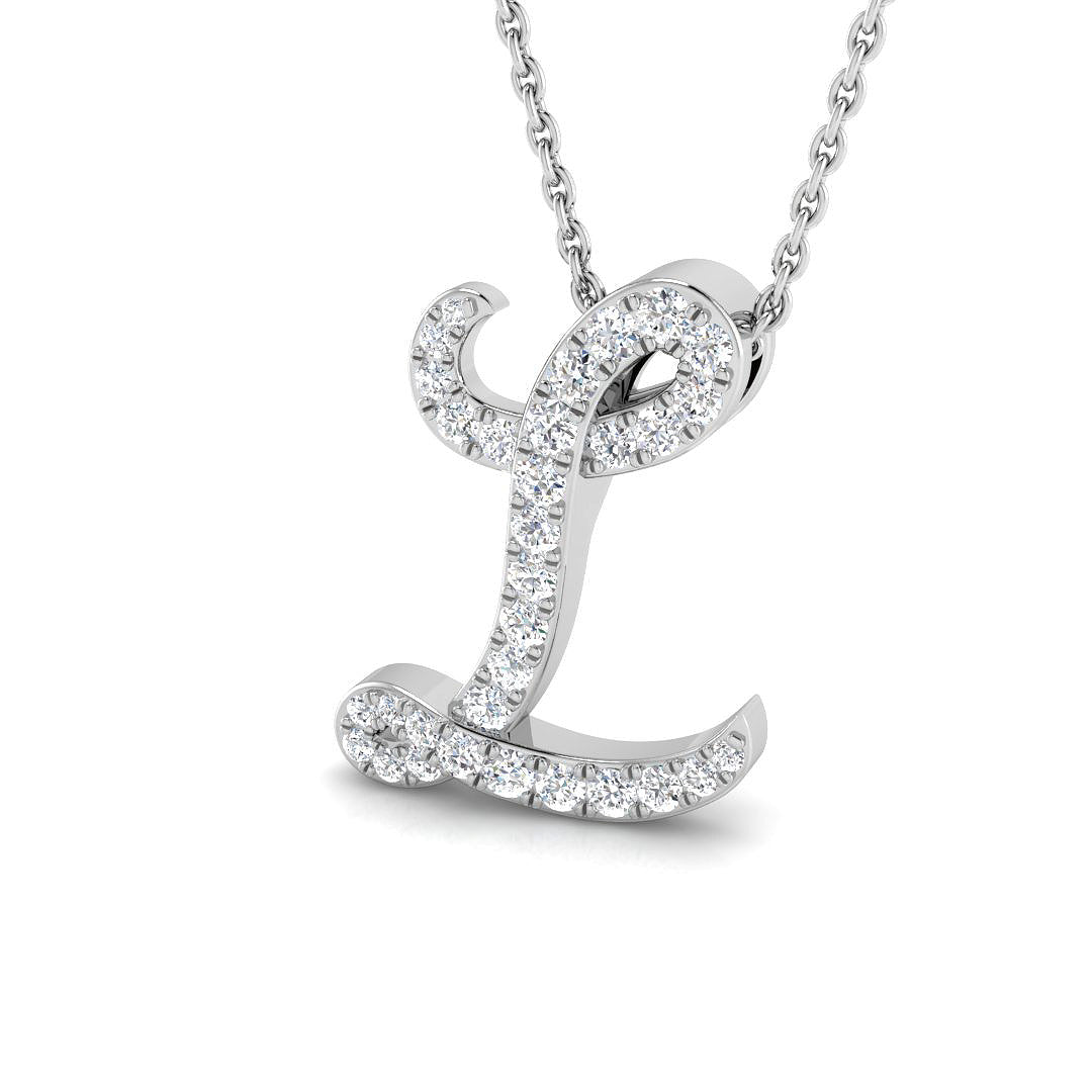 SP5034-L — Pendant - 9k White Gold