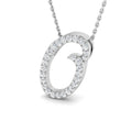 SP5034-O — Pendant - 9k White Gold