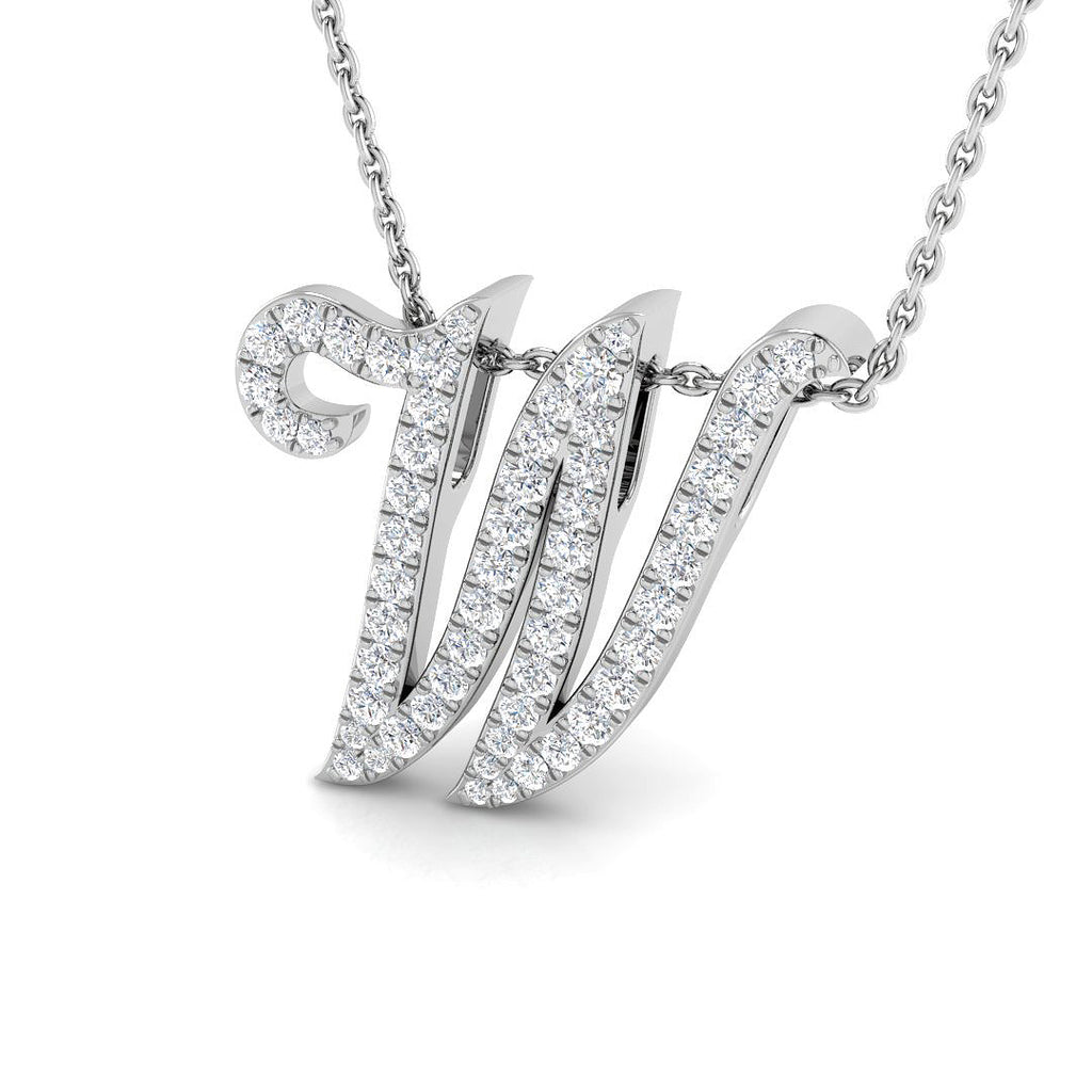 SP5034-W — Pendant - 9k White Gold