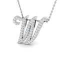 SP5034-W — Pendant - 9k White Gold
