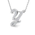 SP5034-Y — Pendant - 9k White Gold