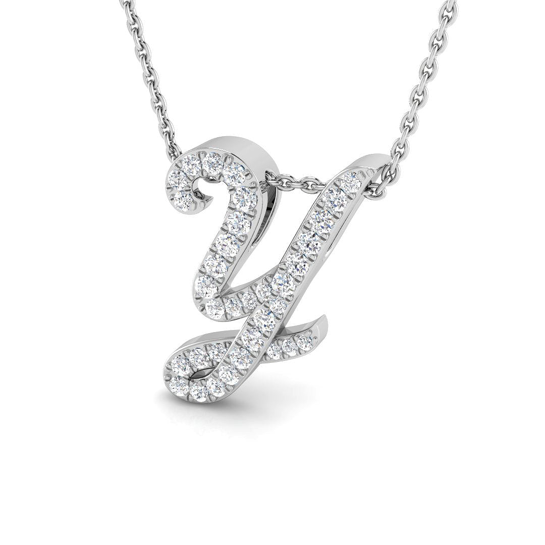 SP5034-Y — Pendant - 9k White Gold