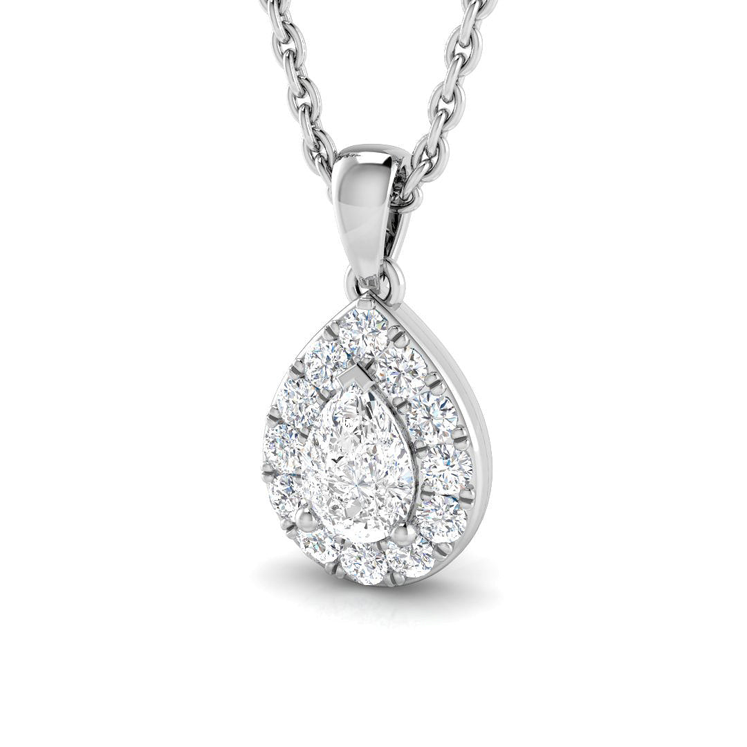 SP5070 — Pendant - 9k White Gold