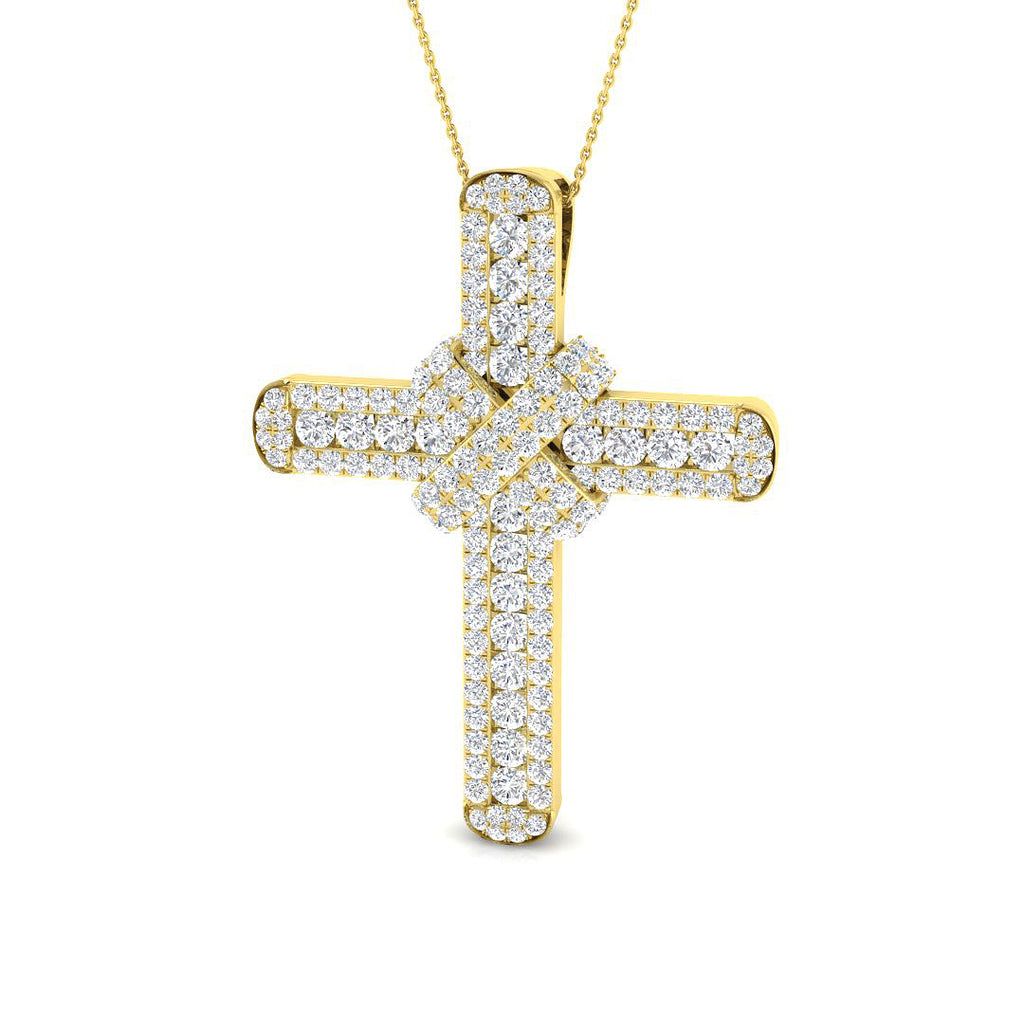 SP5073 — Cross - 9k Yellow Gold