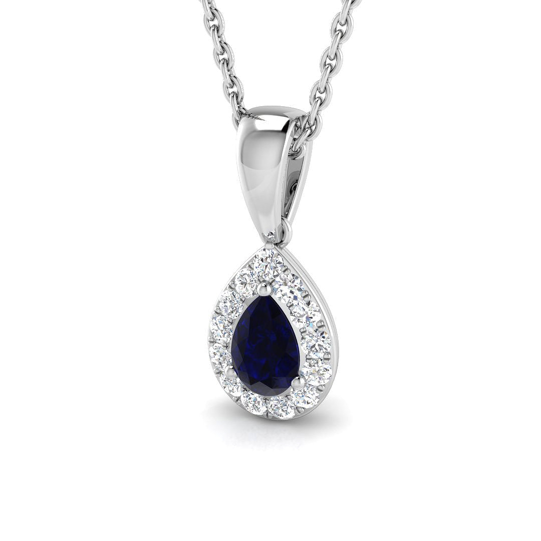 SP4885 — Pendant - 18 KT White Gold