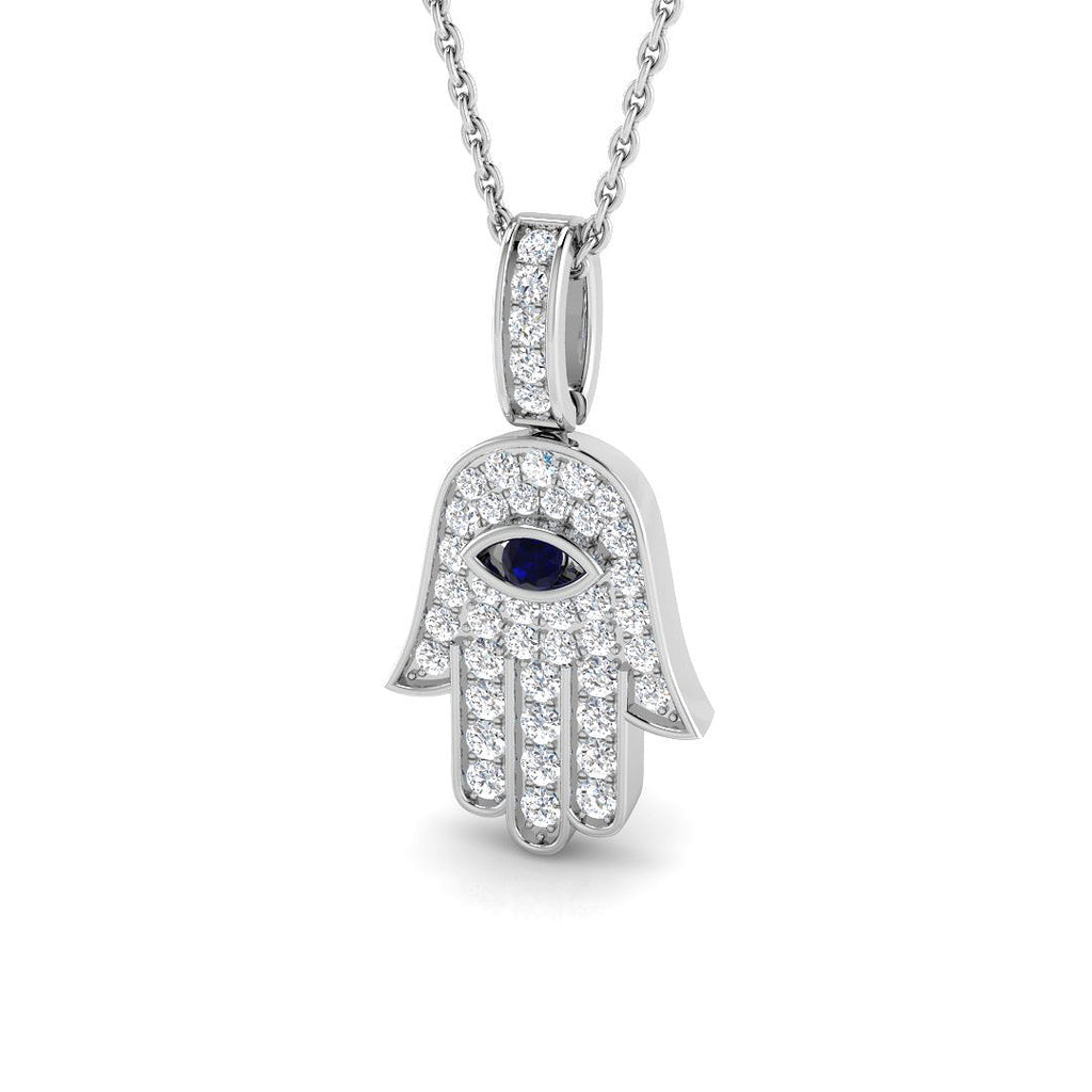 BJP0134 — Pendant - 9k White Gold