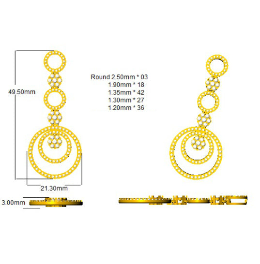 SP5180 — Pendant - 9k Yellow Gold detail