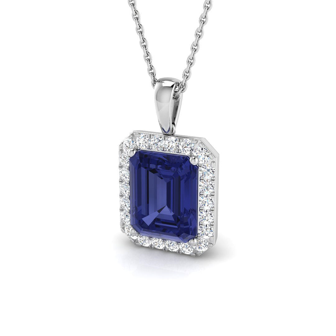 SP5204 — Pendant - 18 KT White Gold