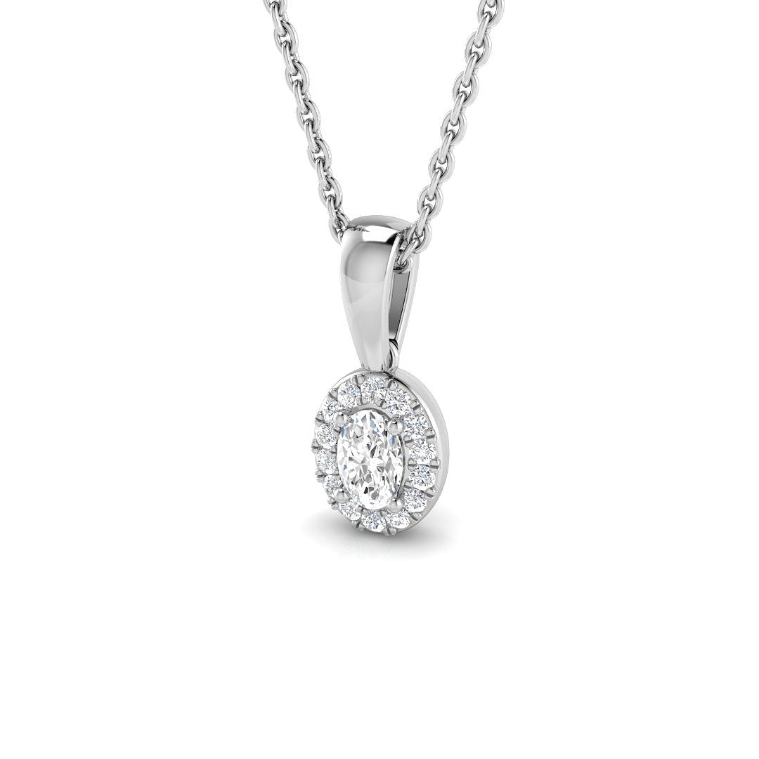 SP5240 — Pendant - 9k White Gold