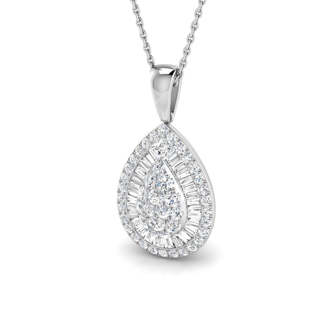 SP5250 — Pendant - 9k White Gold