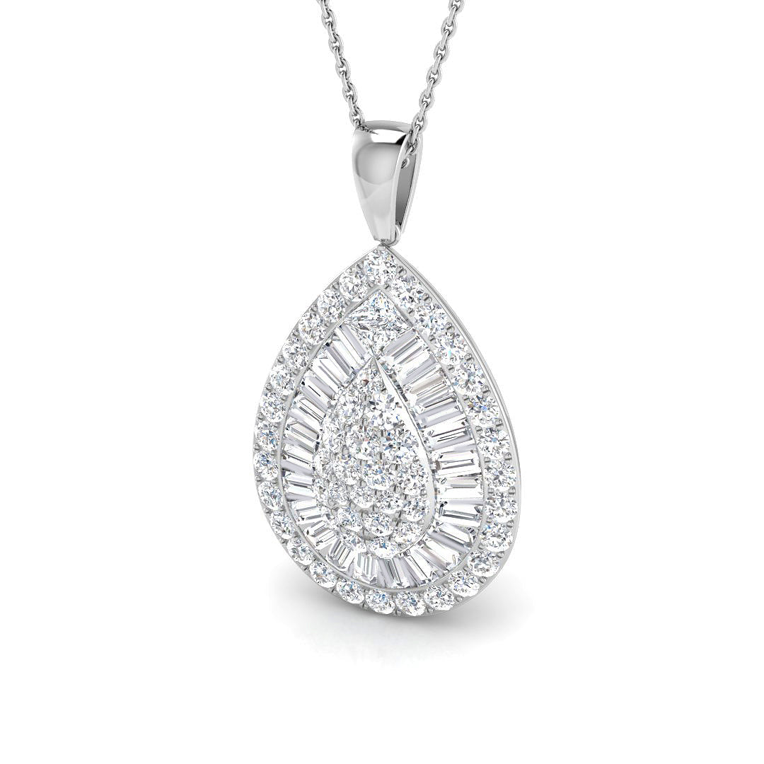 SP5252 — Pendant - 9k White Gold