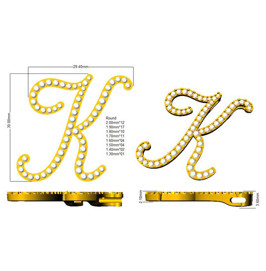 SP5299-K — Pendant - 9k Yellow Gold detail