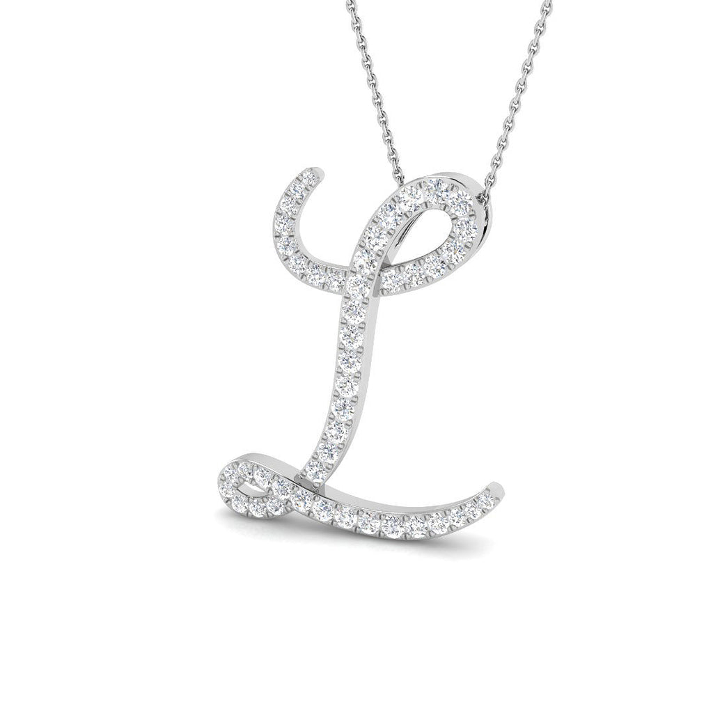 SP5299-L — Pendant - 9k White Gold