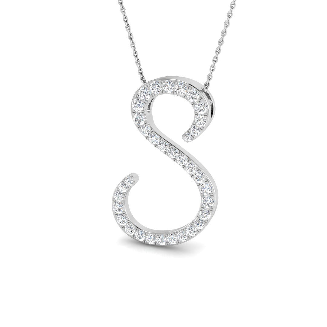 SP5299-S — Pendant - 9k White Gold
