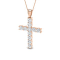SP5305 — Cross - 9k Rose Gold