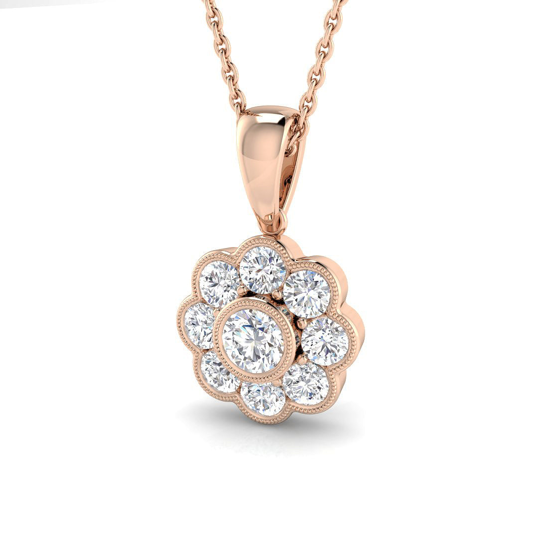 SP5343 — Pendant - 9k Rose Gold