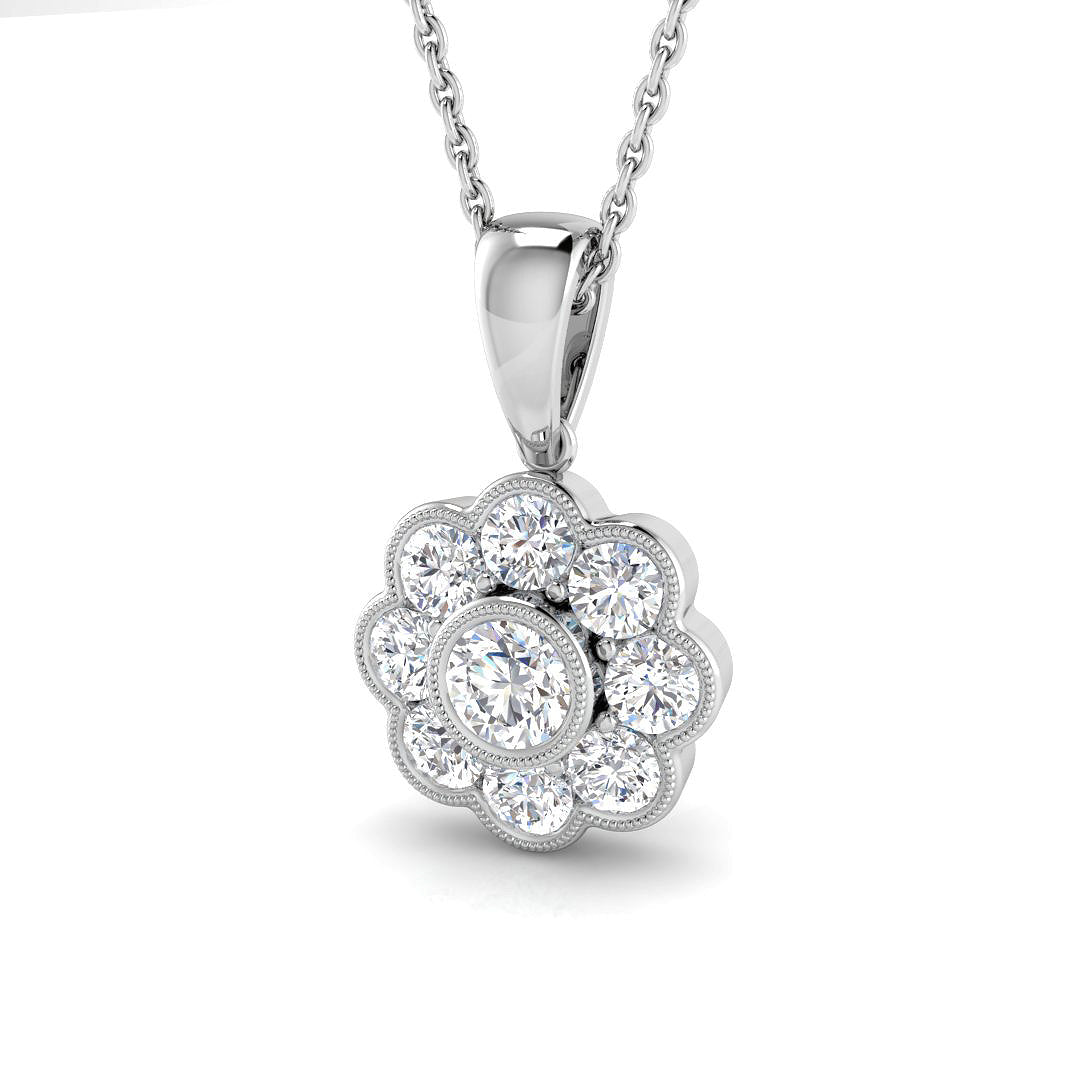 SP5343 — Pendant - 9k White Gold