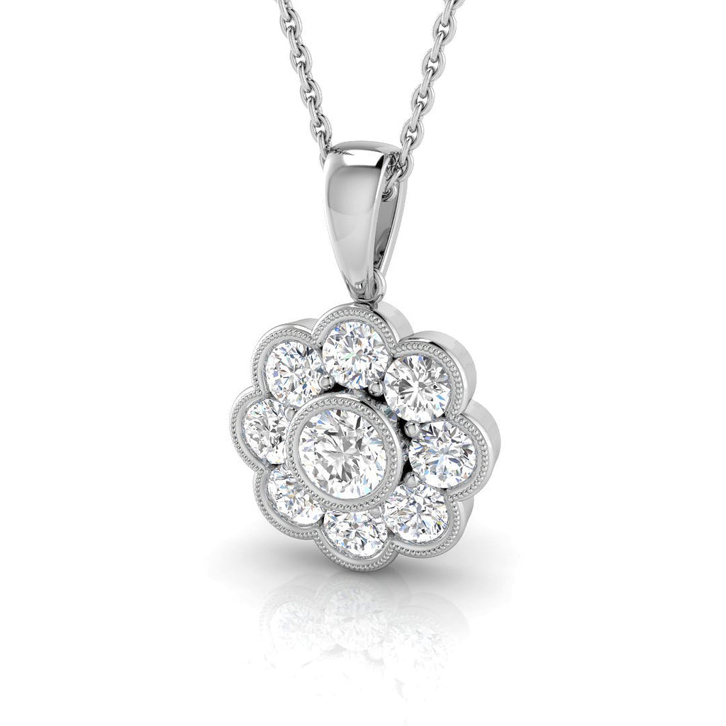 SP5344 — Pendant - 9k White Gold