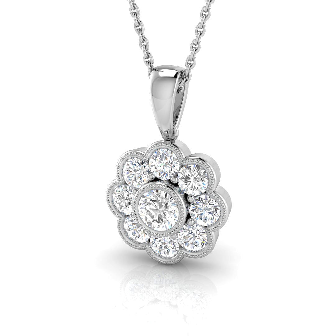 SP5344 — Pendant - 9k White Gold