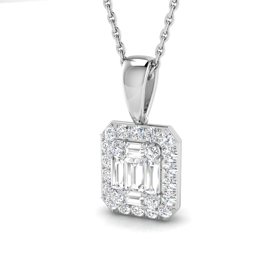 SP5352 — Pendant - 9k White Gold