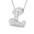SP5355-L — Pendant - 9k White Gold
