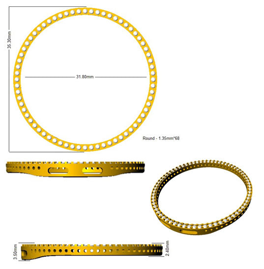 SP5365 — Pendant - 9k Yellow Gold detail