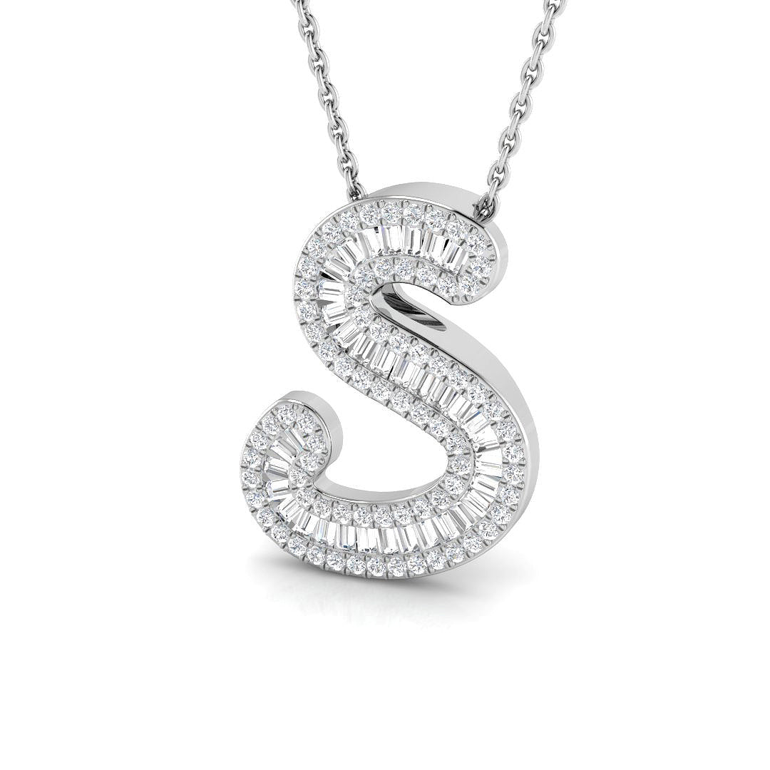 SP5381-S — Pendant - 9k White Gold