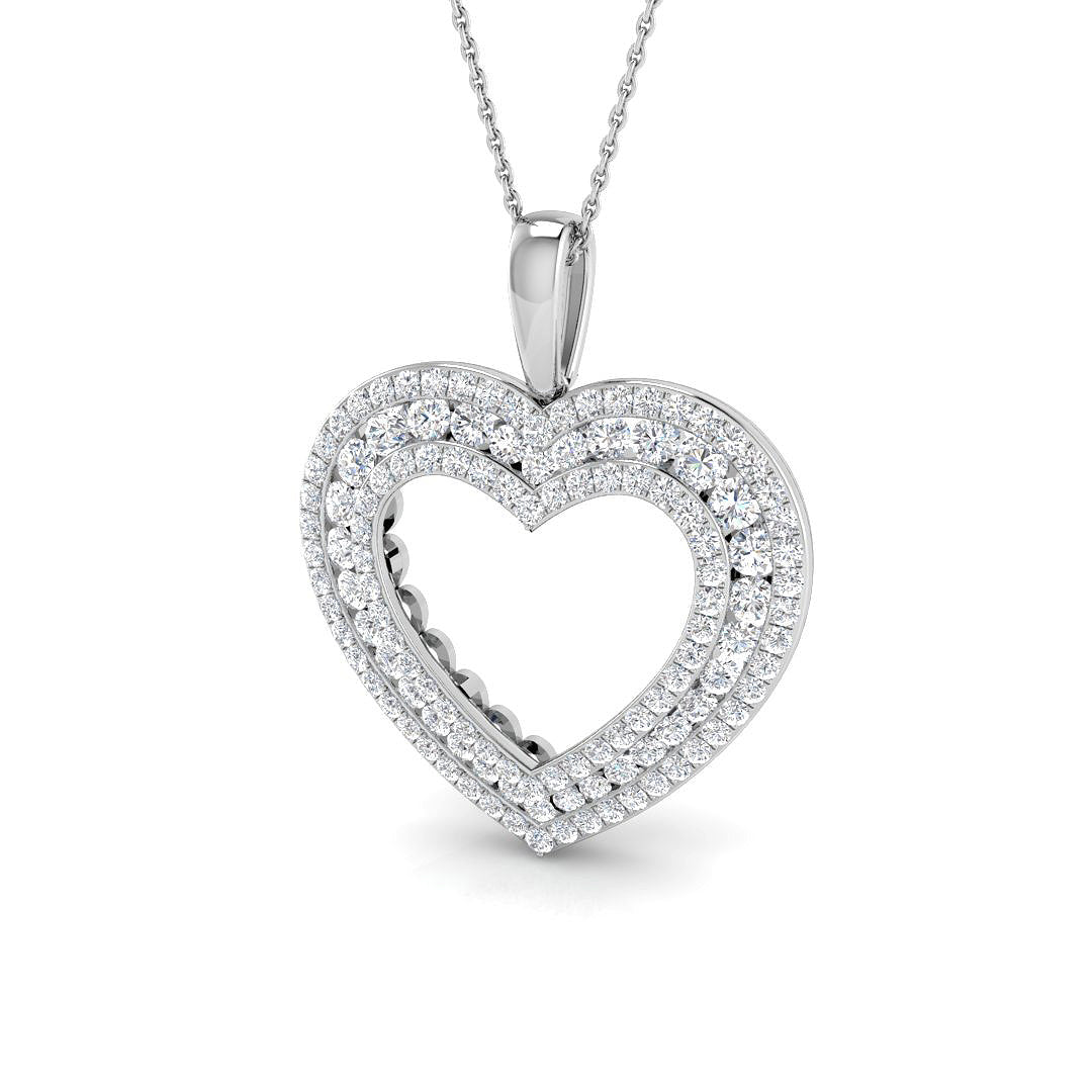 SP5386 — Pendant - 9k White Gold