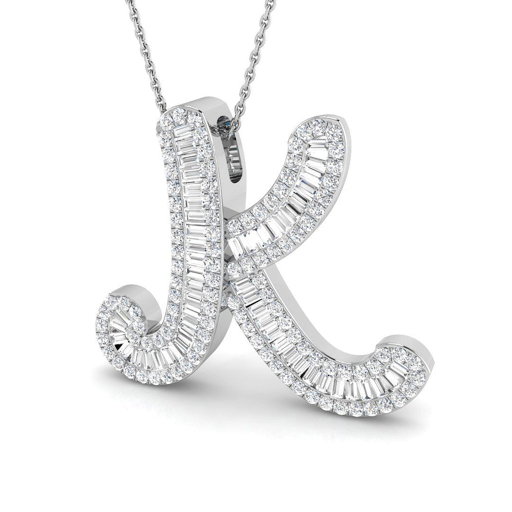 SP5390-K — Pendant - 9k White Gold