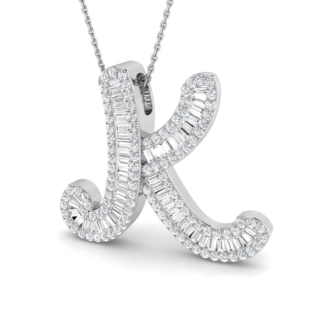 SP5390-K — Pendant - 9k White Gold