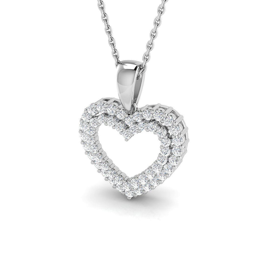 SP5435 — Pendant - 9k White Gold