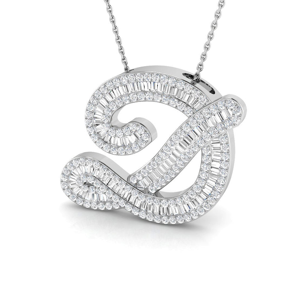 SP5461-D — Pendant - 9k White Gold