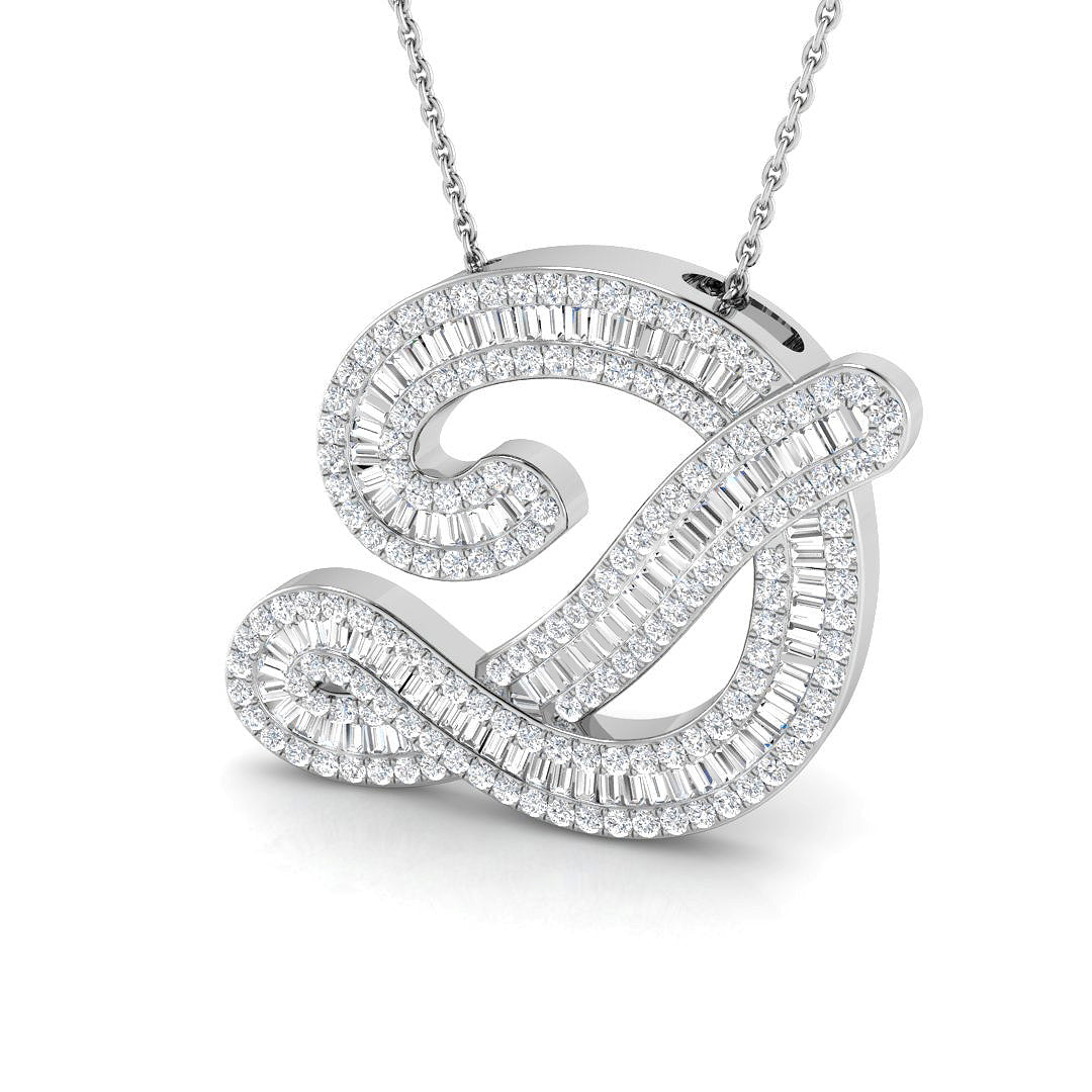 SP5461-D — Pendant - 9k White Gold
