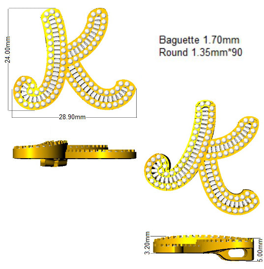 SP5461-K — Pendant - 9k Yellow Gold detail