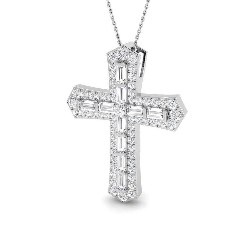 SP5466 — Cross - 9k White Gold