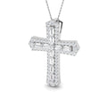 SP5466 — Cross - 9k White Gold