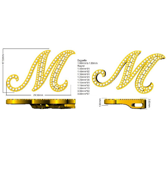 SP5504-M — Pendant - 9k Yellow Gold detail