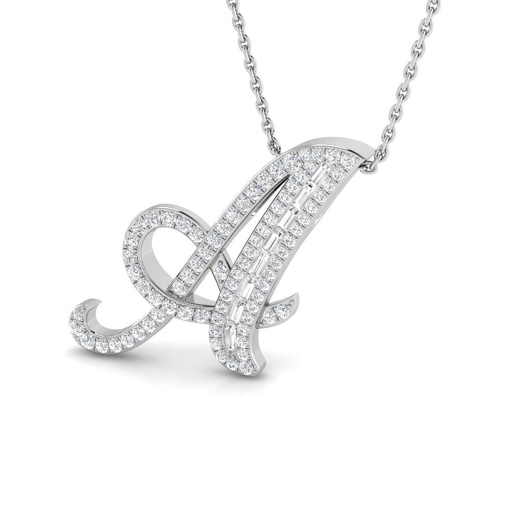 SP5504-A — Pendant - 9k White Gold