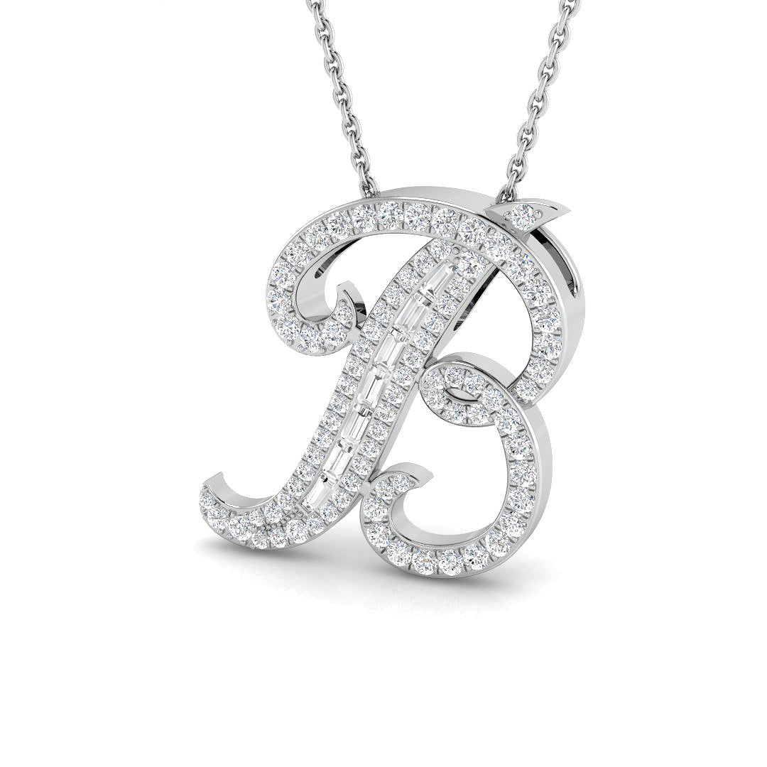 SP5504-B — Pendant - 9k White Gold