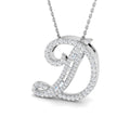 SP5504-D — Pendant - 9k White Gold