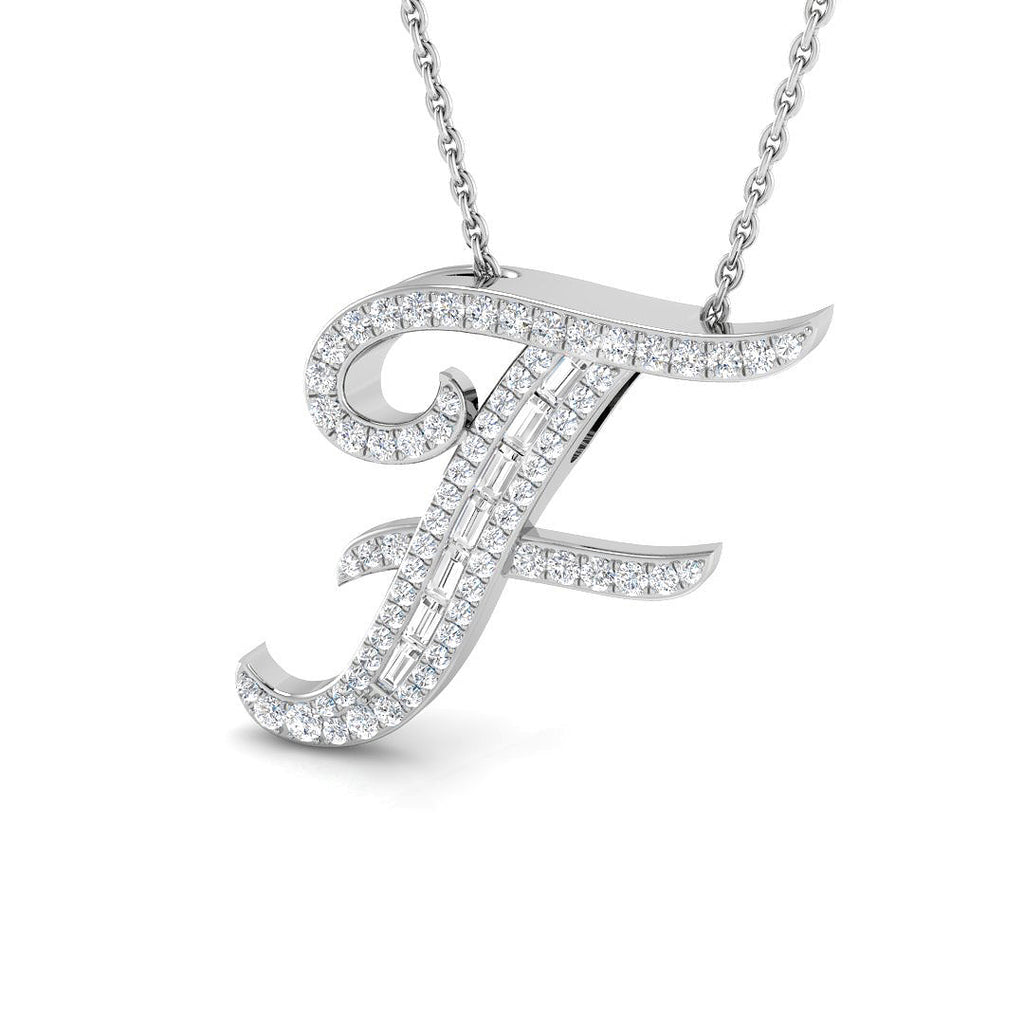 SP5504-F — Pendant - 9k White Gold